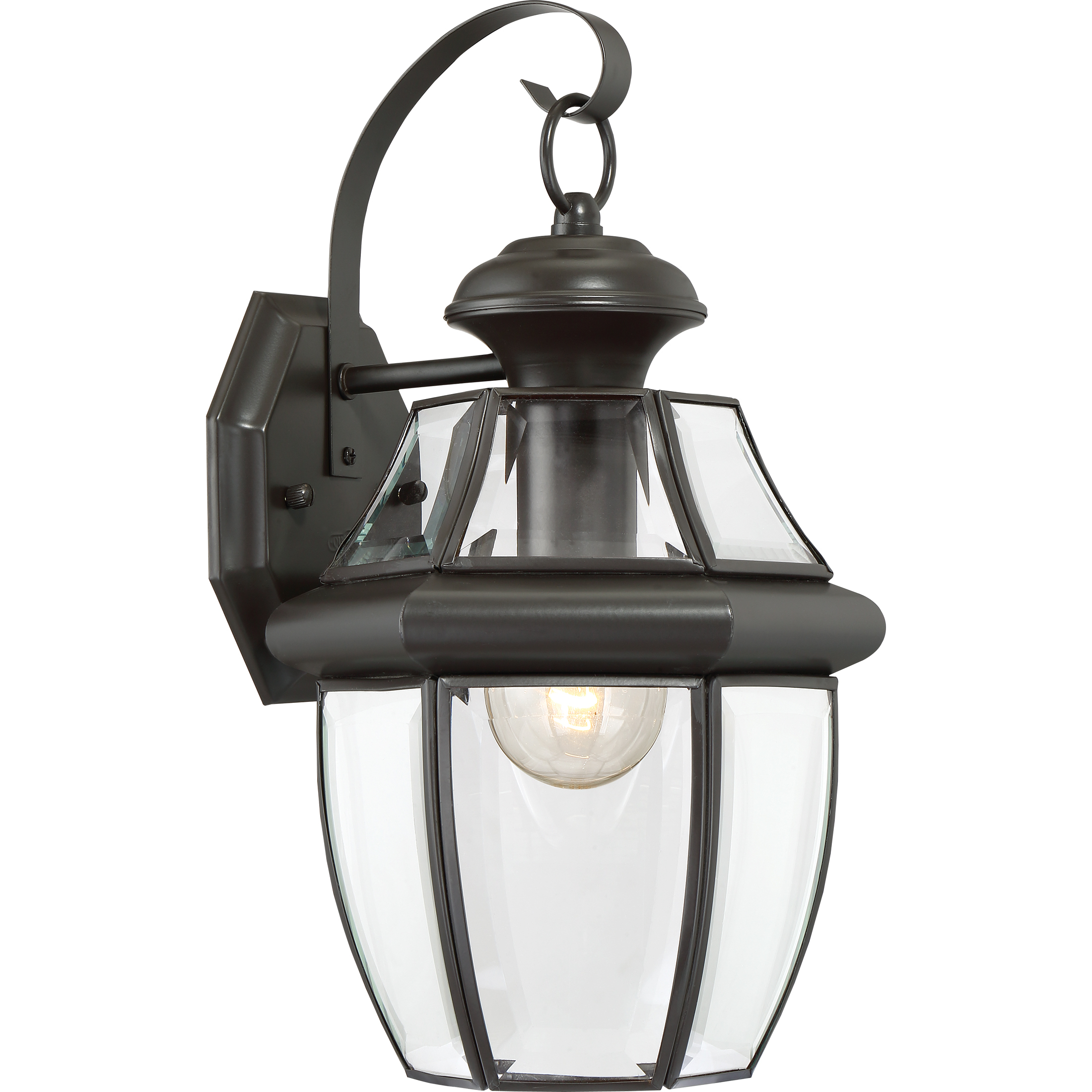 Newbury 1 Light 14 inch Medici Bronze Outdoor Wall Lantern