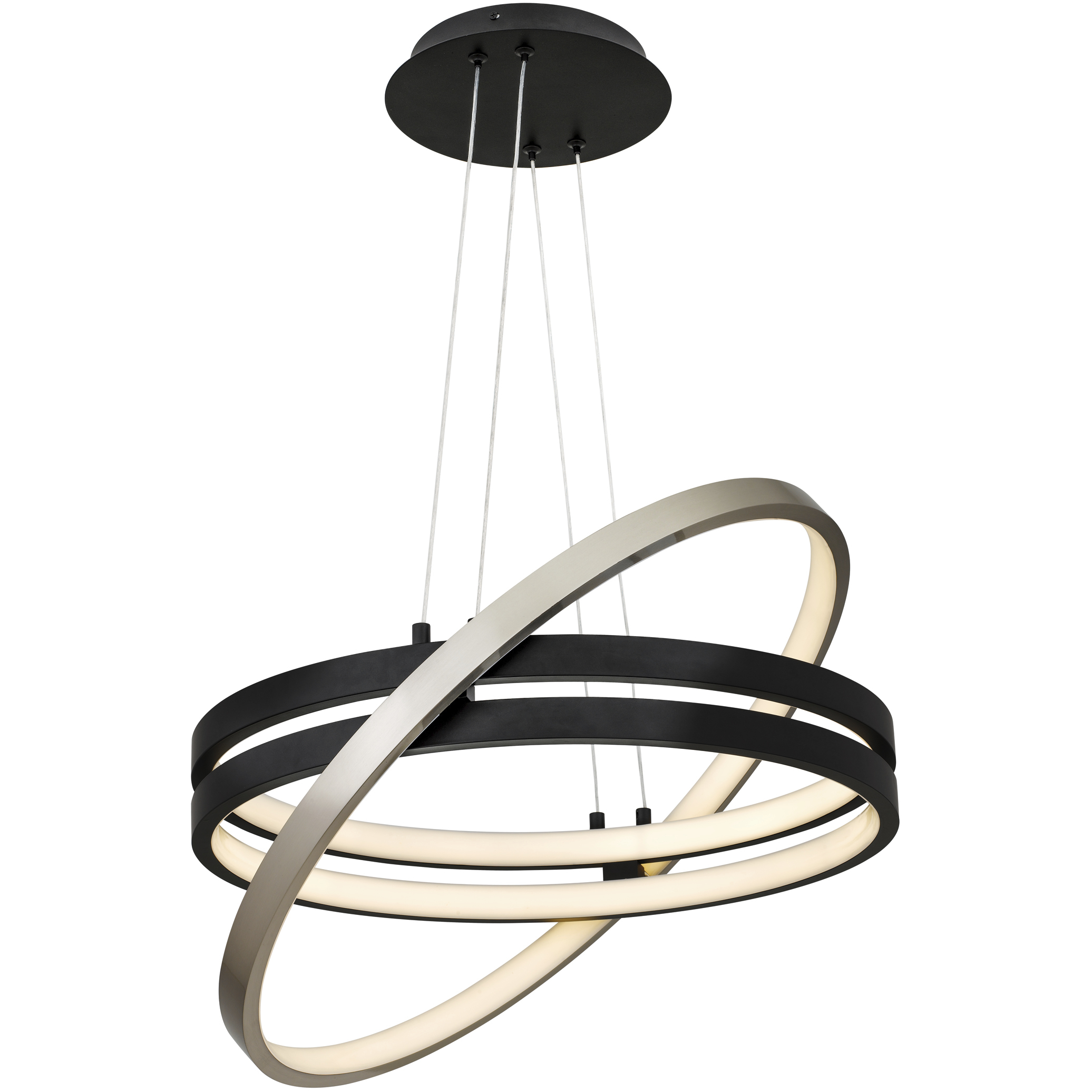 Isabelle 24 inch Matte Black Pendant Ceiling Light