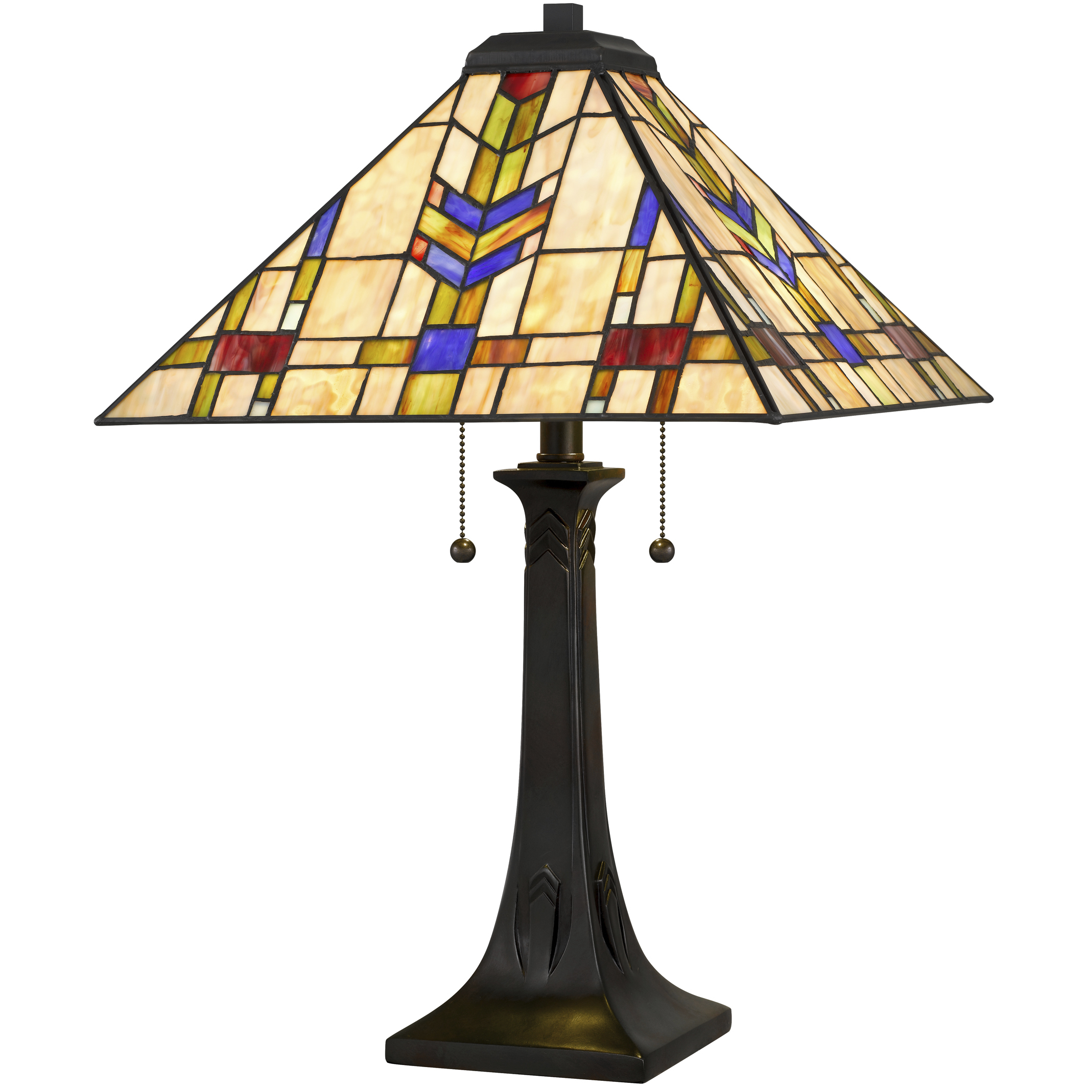 Draxen 24 inch 75 watt Valiant Bronze Table Lamp Portable Light