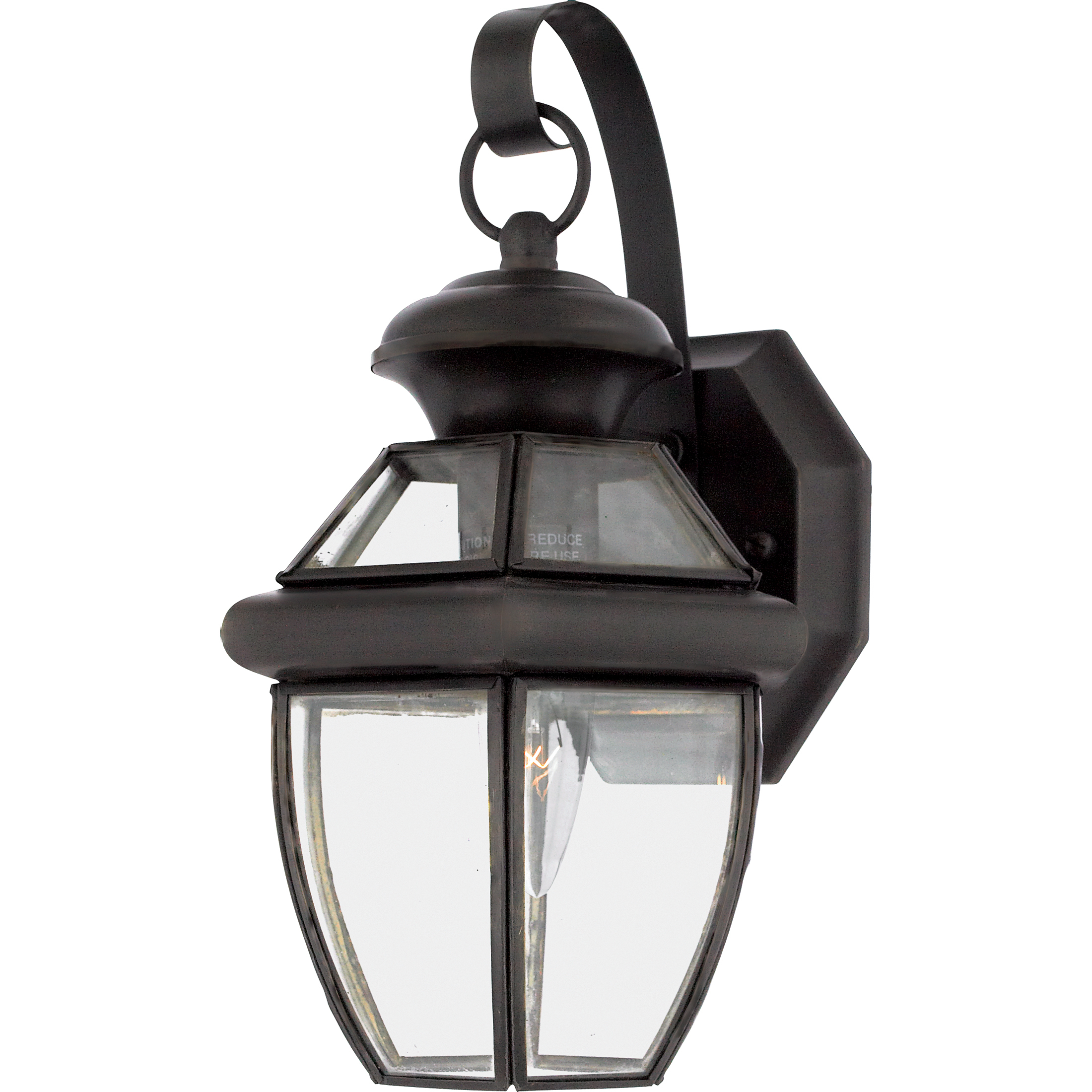 Quoizel Newbury 1 Light 13 inch Medici Bronze Outdoor Wall Lantern NY8315Z - Open Box