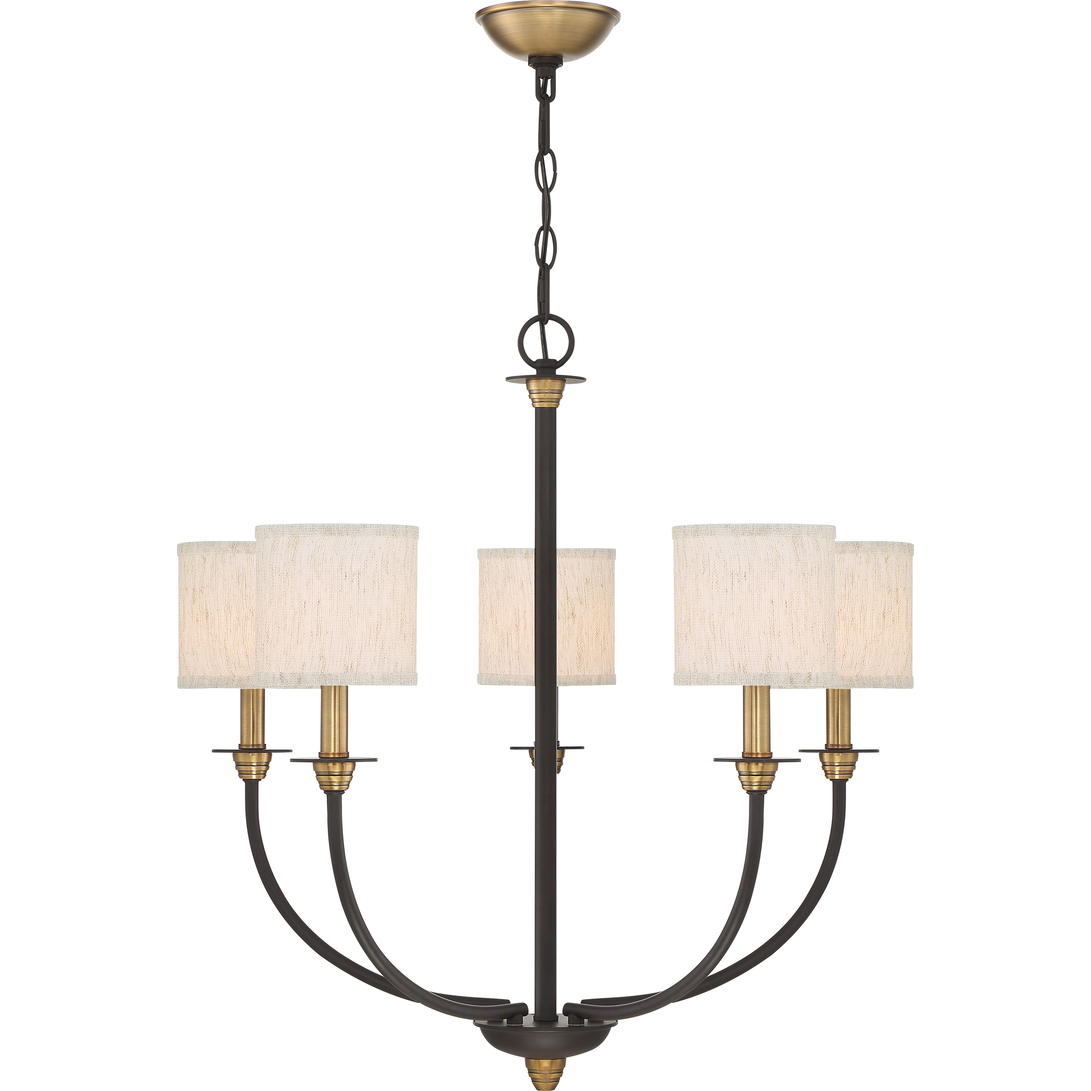 Audley 5 Light 26 inch Old Bronze Chandelier Ceiling Light