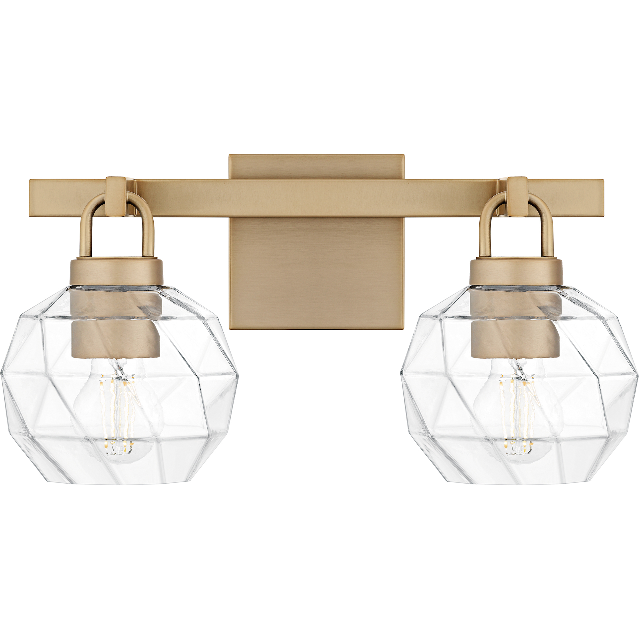 Celina 2 Light 16 inch Bronze Gold Bath Light Wall Light, Medium