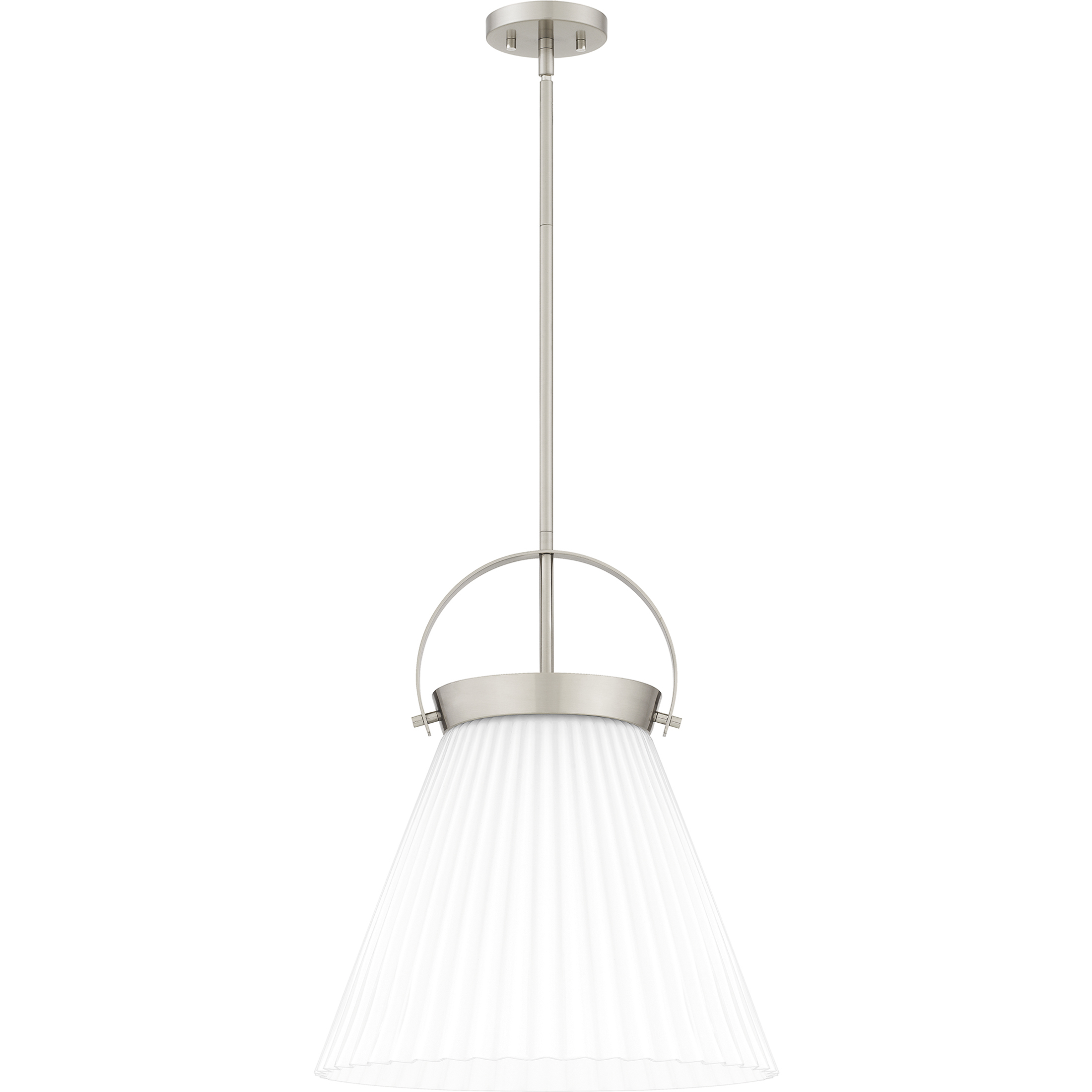Thibault 1 Light 16 inch Brushed Nickel Pendant Ceiling Light, Large