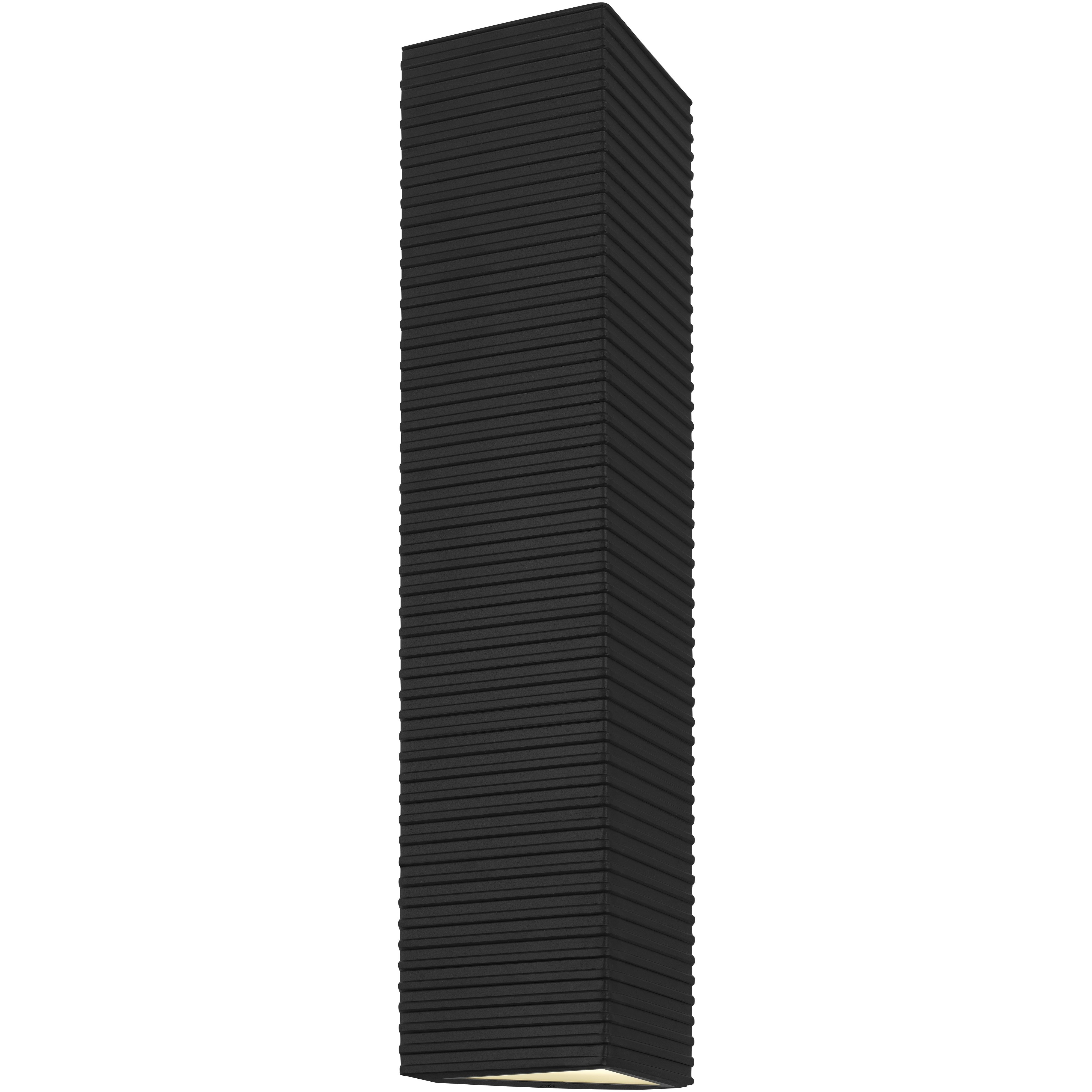 Kyler 23.75 inch Earth Black Outdoor Wall Lantern