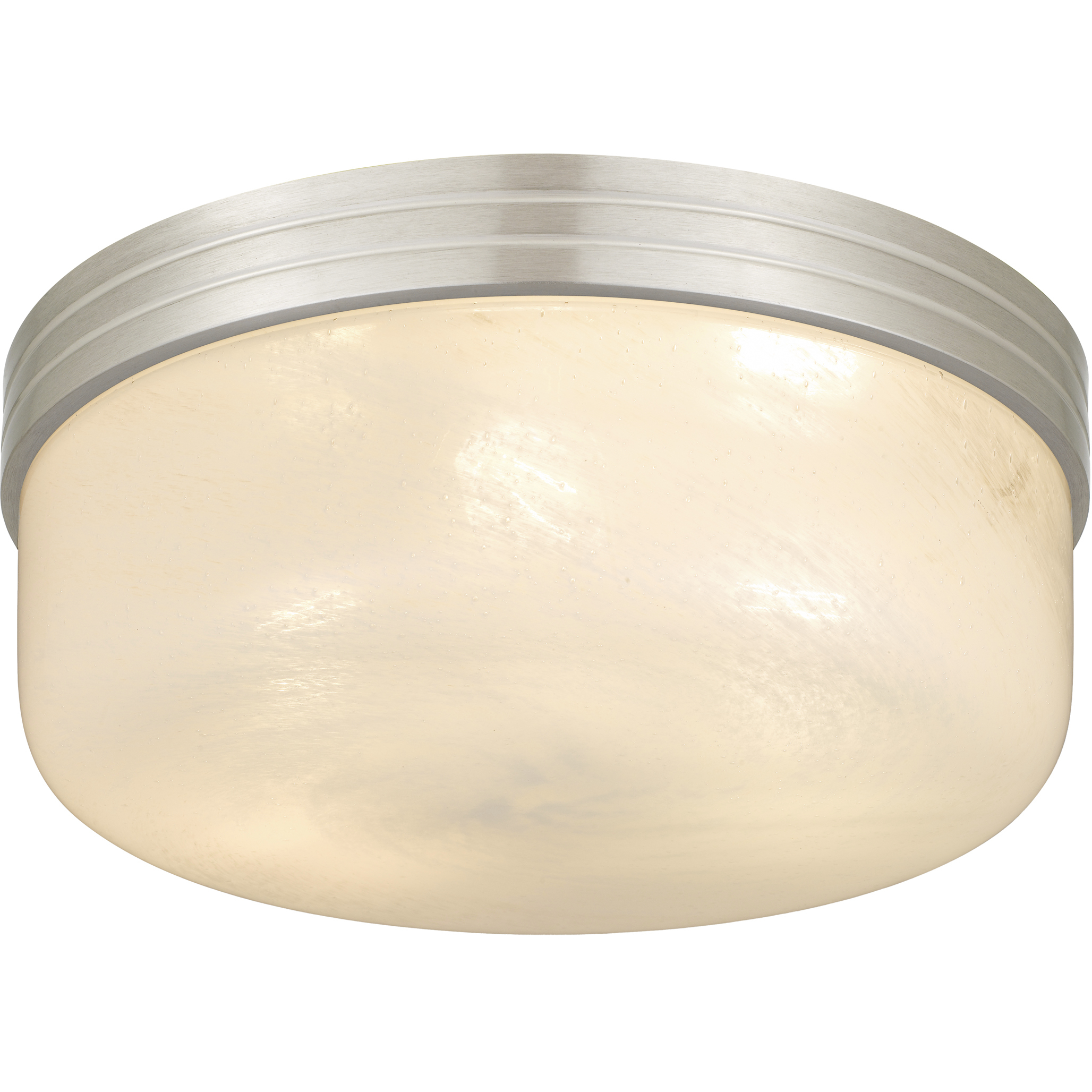 Langford 3 Light 15 inch Brushed Nickel Flush Mount Ceiling Light