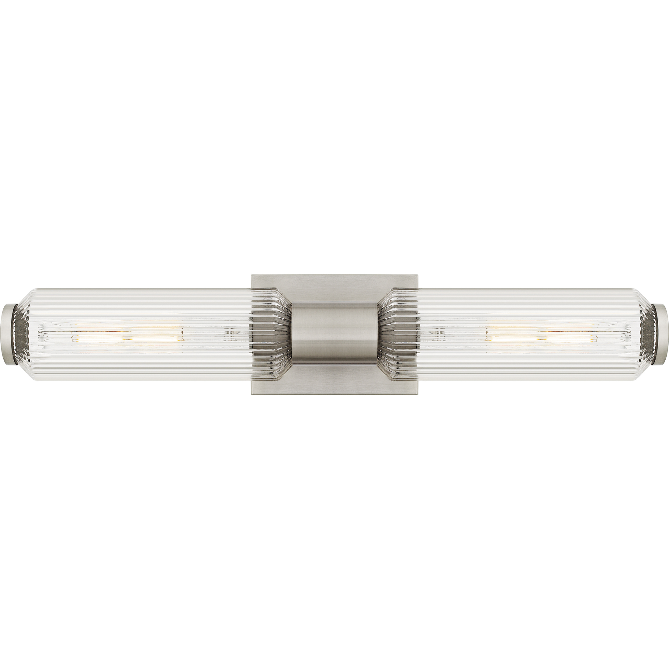 Hawes 2 Light 23.5 inch Brushed Nickel Bath Light Wall Light, Medium