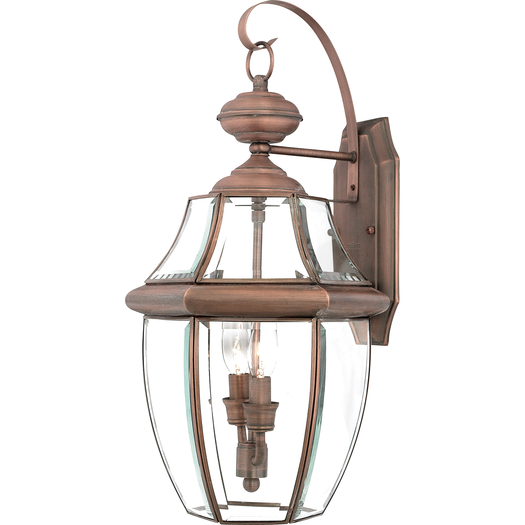 NEW LIGHT ERY cal 壁掛け灯 2個セット Quoizel Lighting Newbury 2 Light Outdoor Wall Lantern in Aged