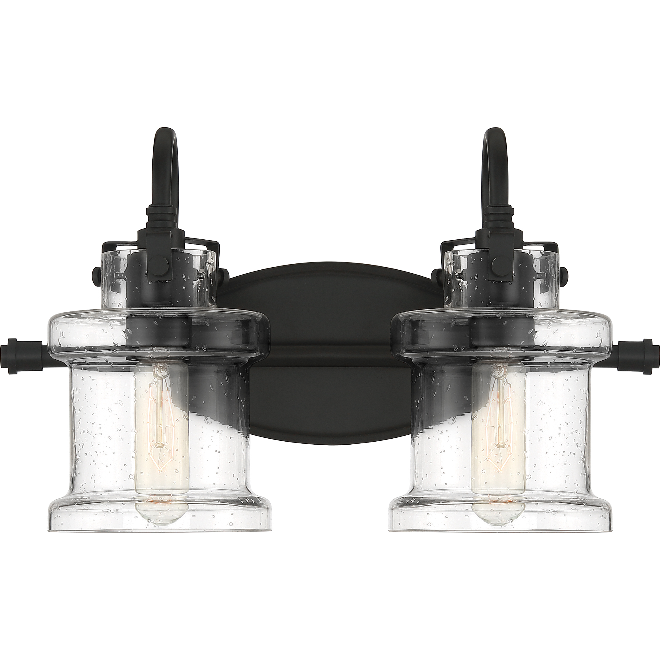 Danbury 2 Light 16 inch Earth Black Bath Light Wall Light