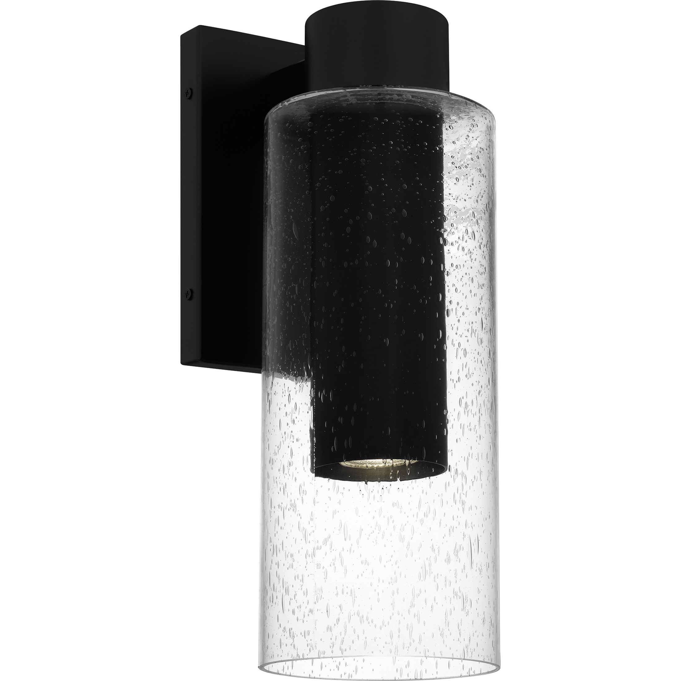 Sawyer LED 15 inch Matte Black Outdoor Wall Lantern, Medium