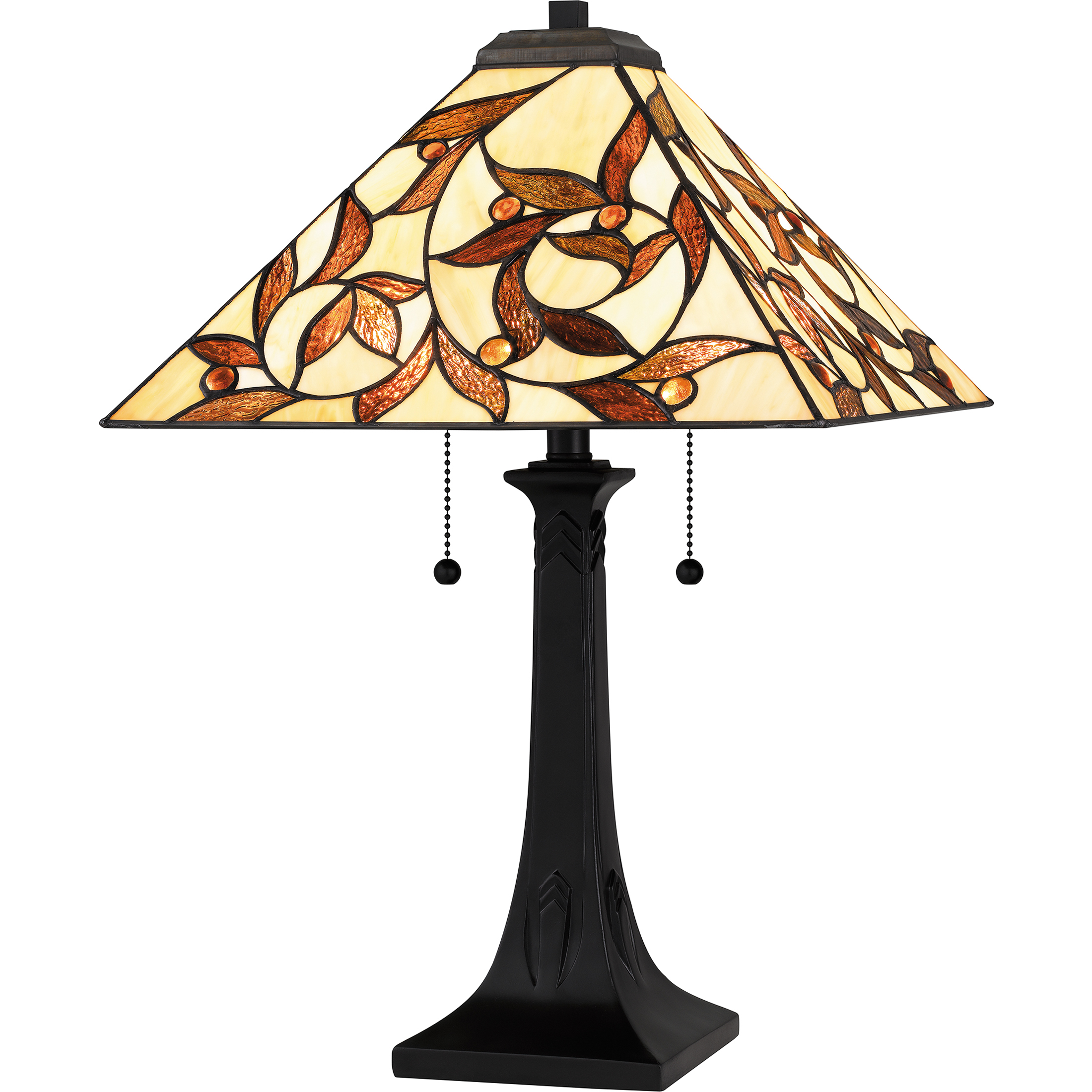Zion 24.5 inch 75.00 watt Matte Black Table Lamp Portable Light