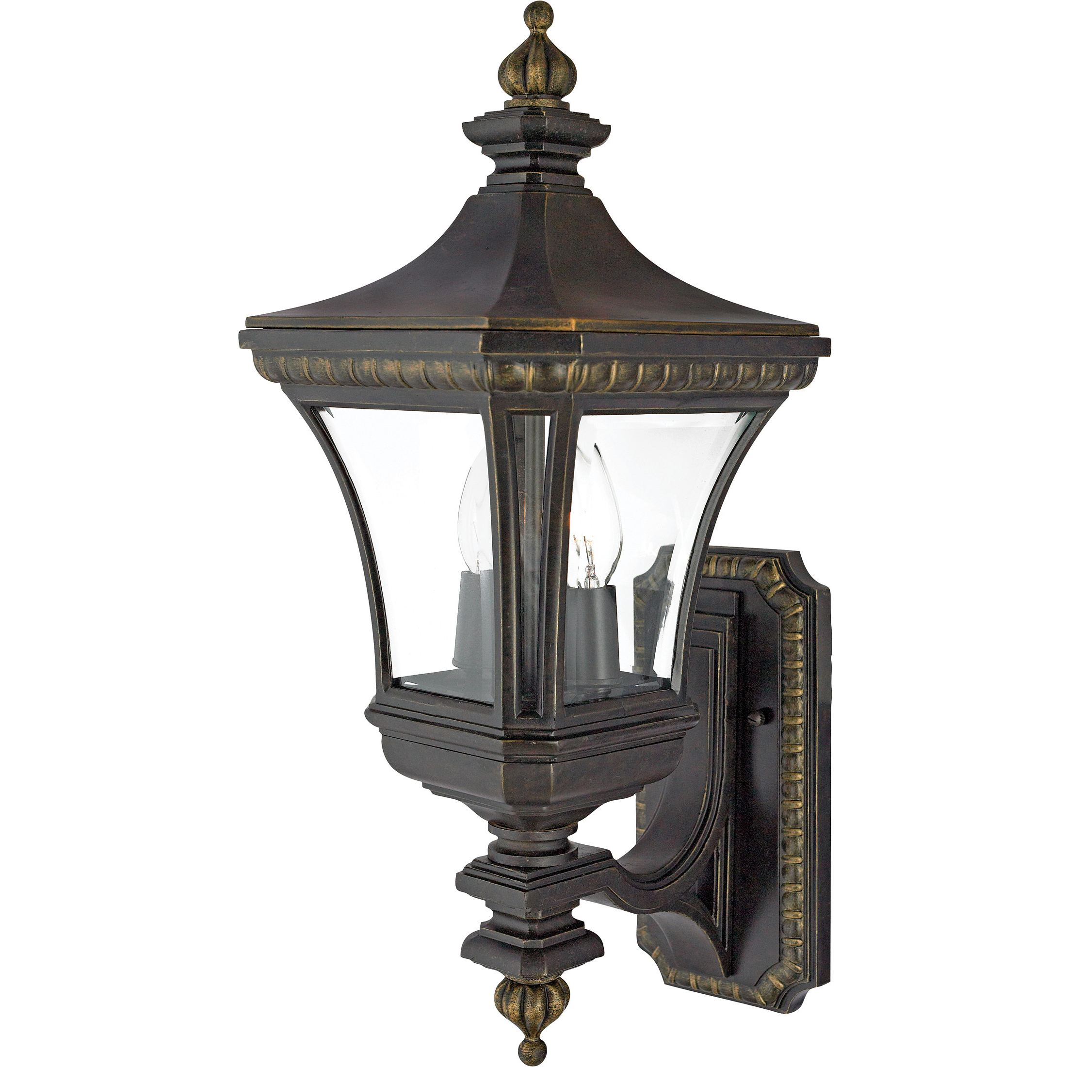 Devon 2 Light 21 inch Imperial Bronze Outdoor Wall Lantern