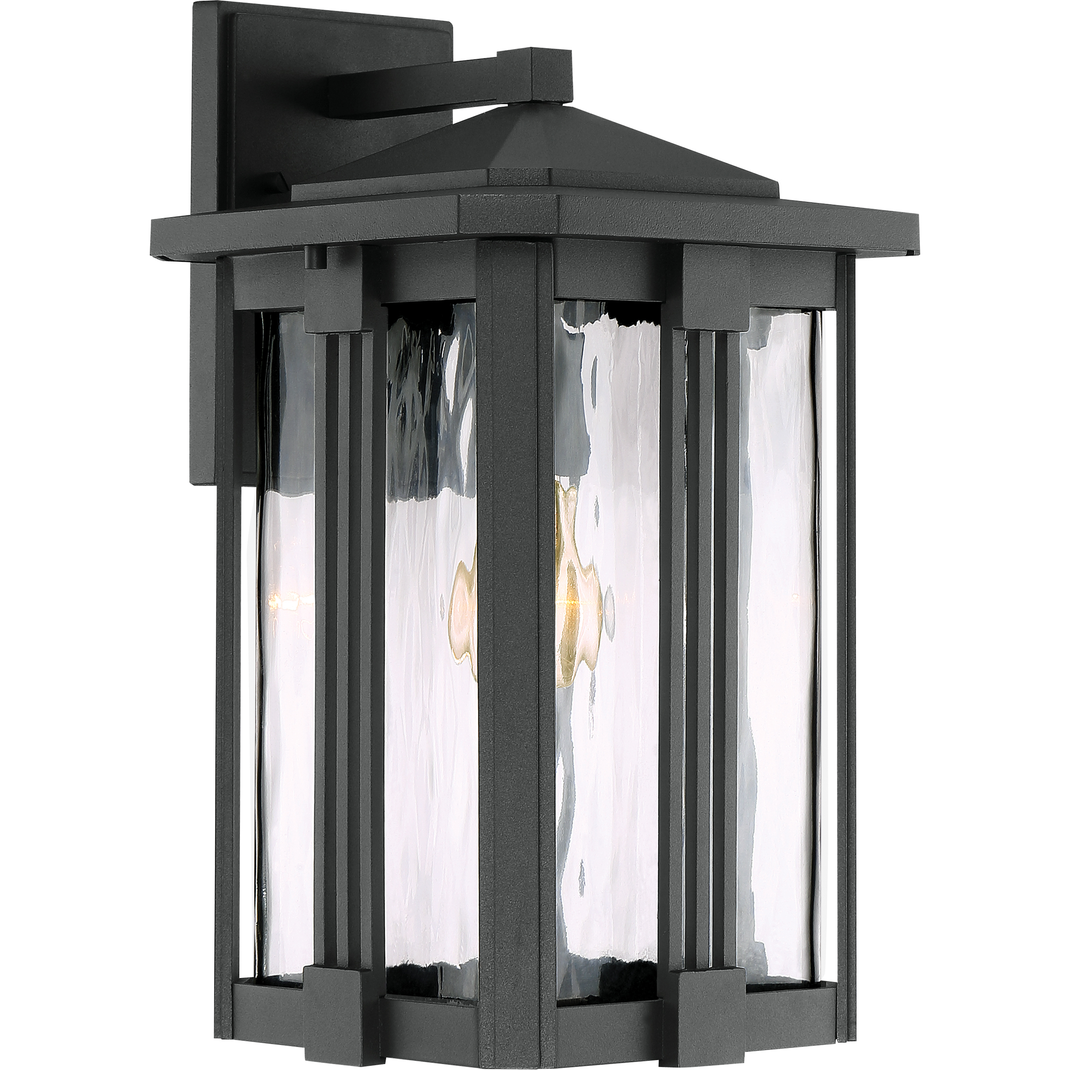 Everglade 1 Light 15 inch Earth Black Outdoor Wall Lantern