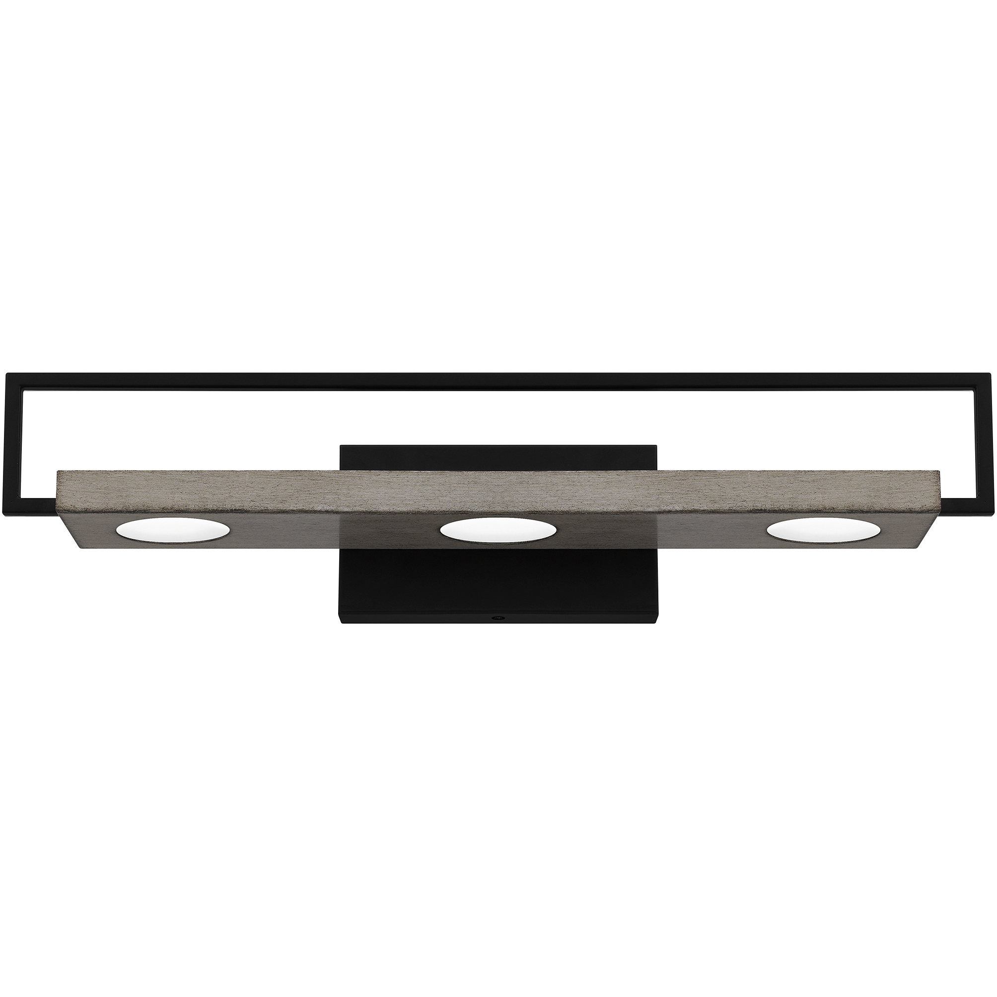 Winnett LED 24 inch Matte Black Bath Light Wall Light