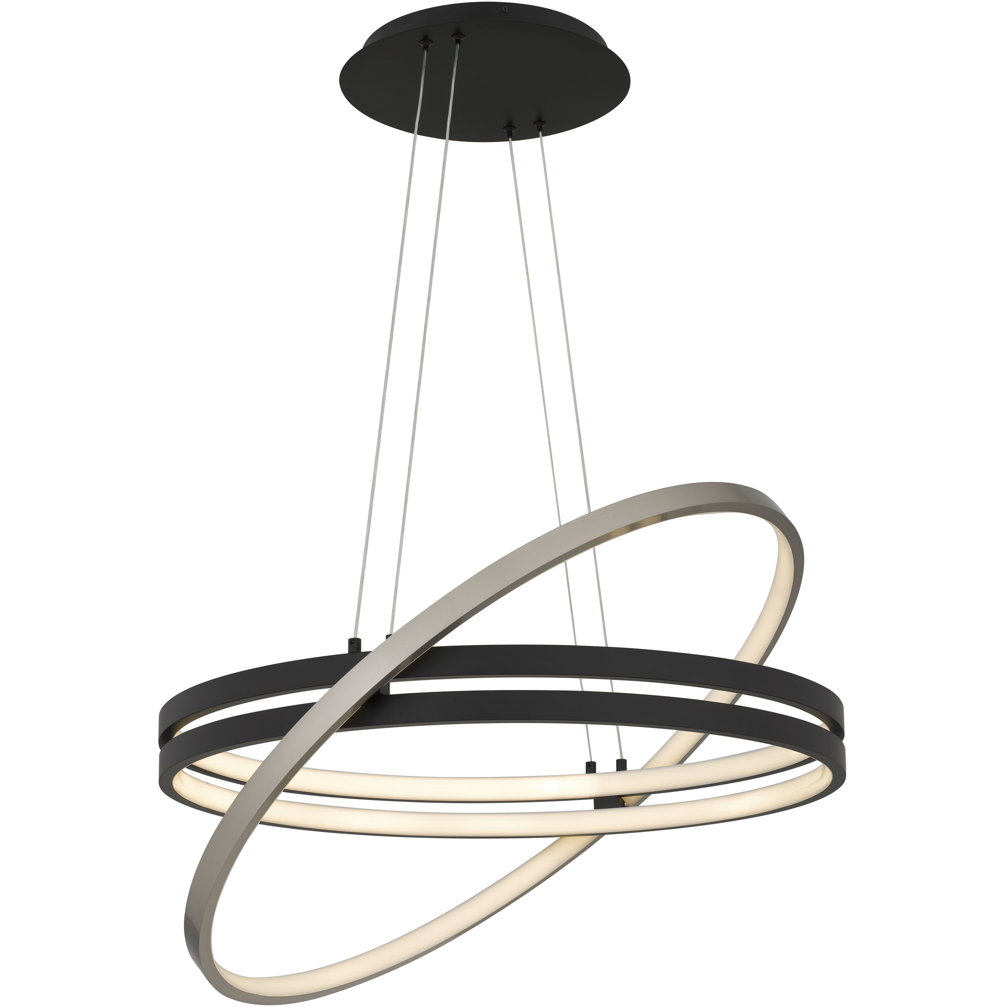 Isabelle 32.5 inch Matte Black Pendant Ceiling Light