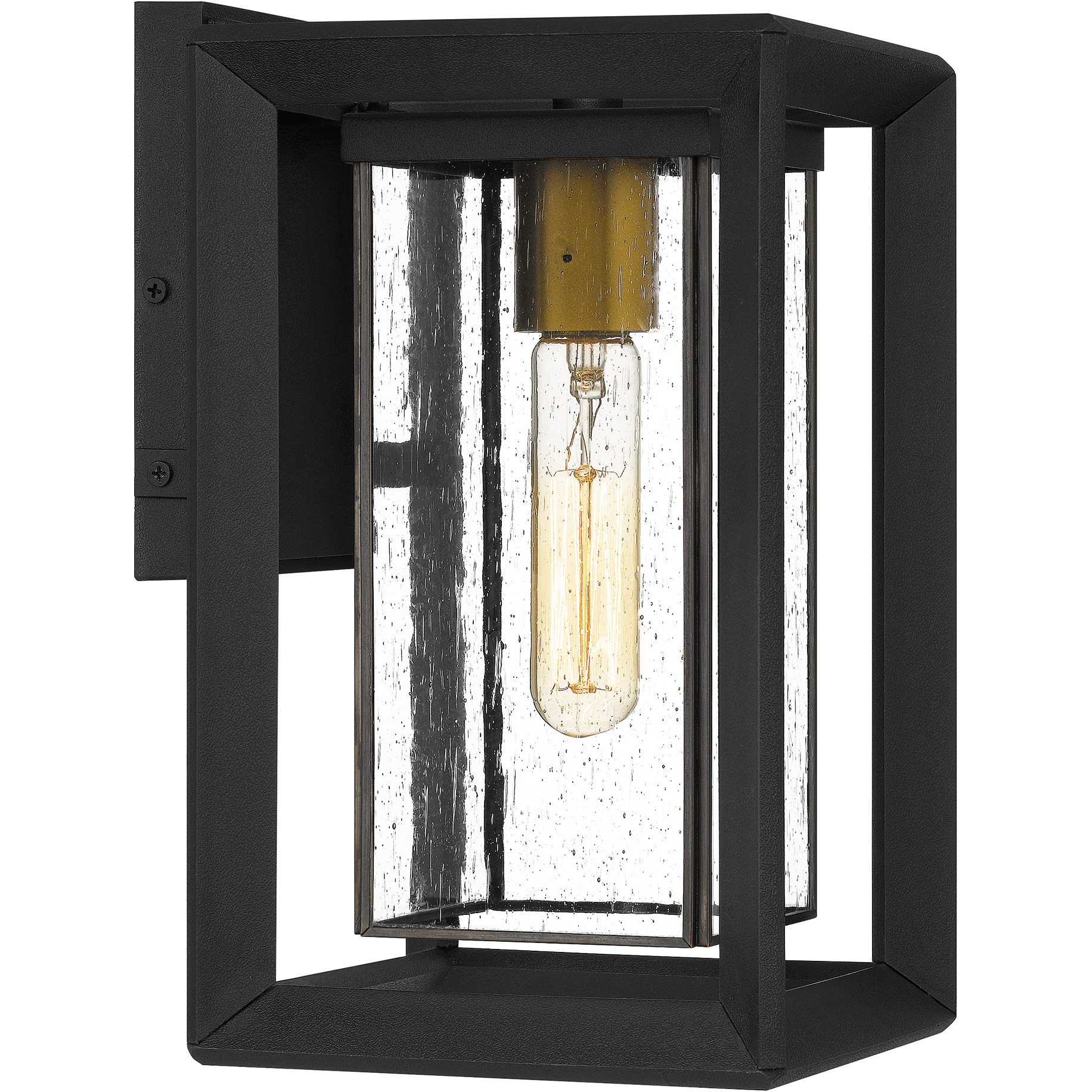Quoizel INF8407EK Infinger 1 Light 12 inch Earth Black Outdoor