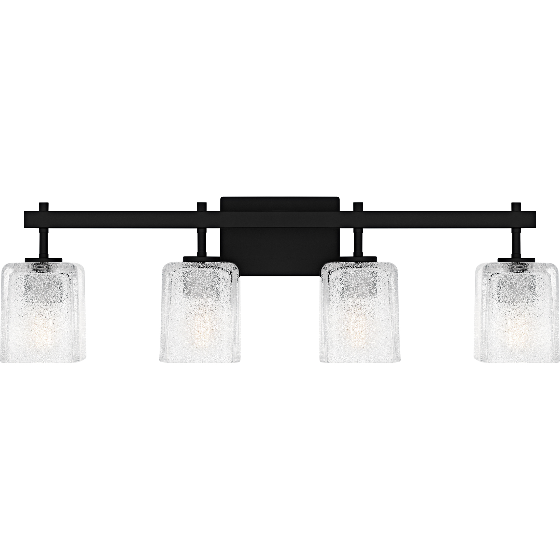 Quoizel Brenthouse 4 Light 31.5 inch Matte Black Bath Light Wall Light, Extra Large BTH8631MBK - Open Box