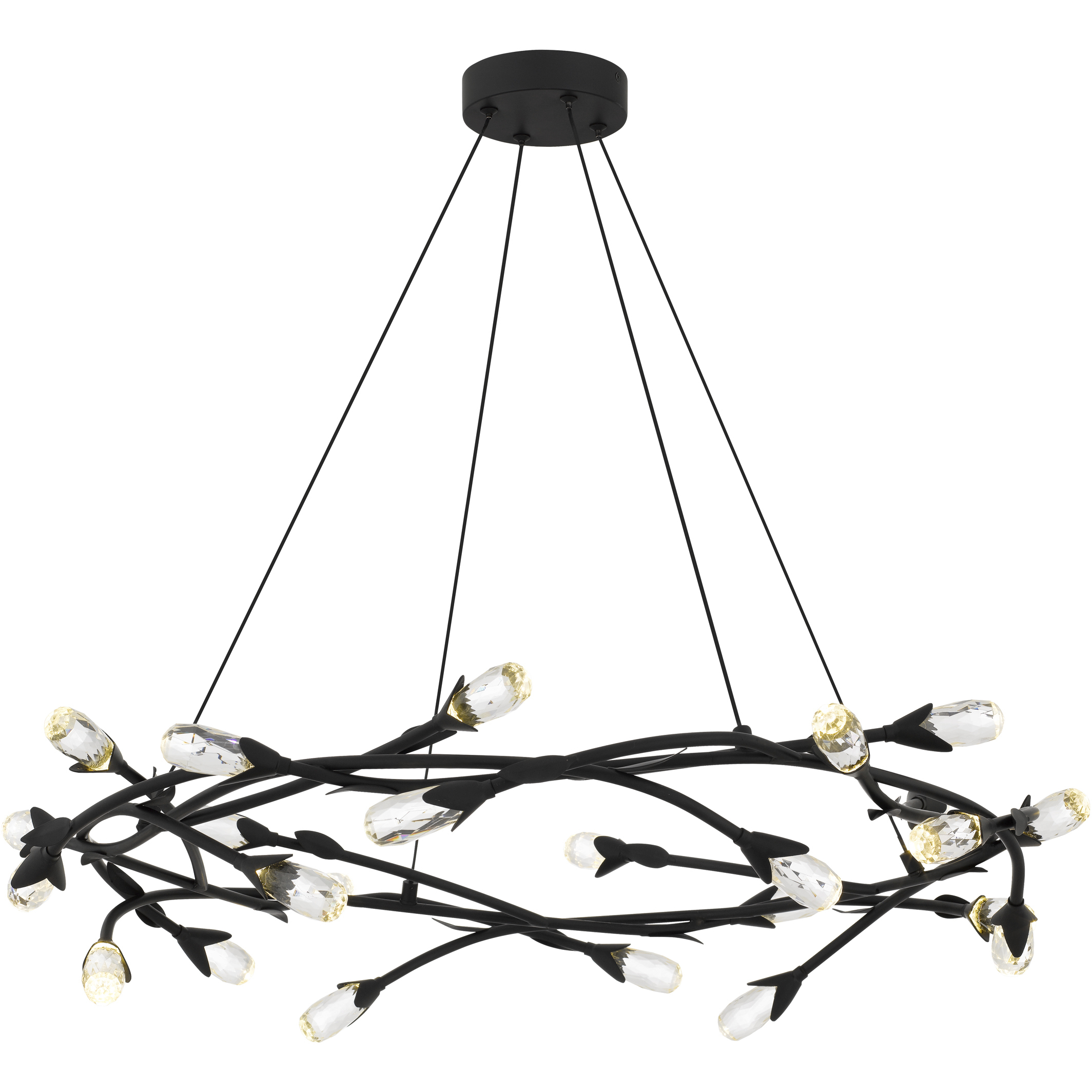 Cora Pendant Ceiling Light in Matte Black
