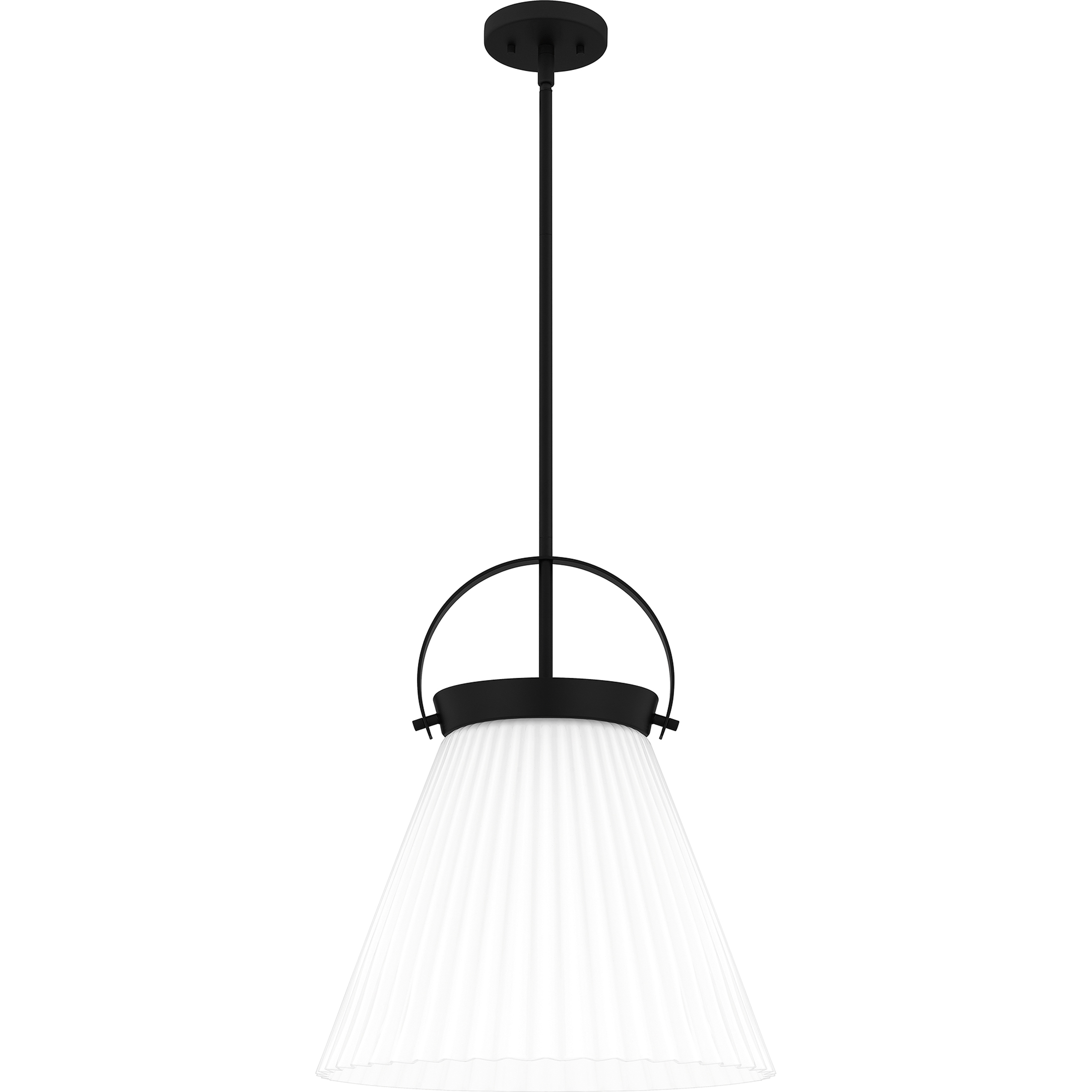 Thibault 1 Light 16 inch Matte Black Pendant Ceiling Light, Large