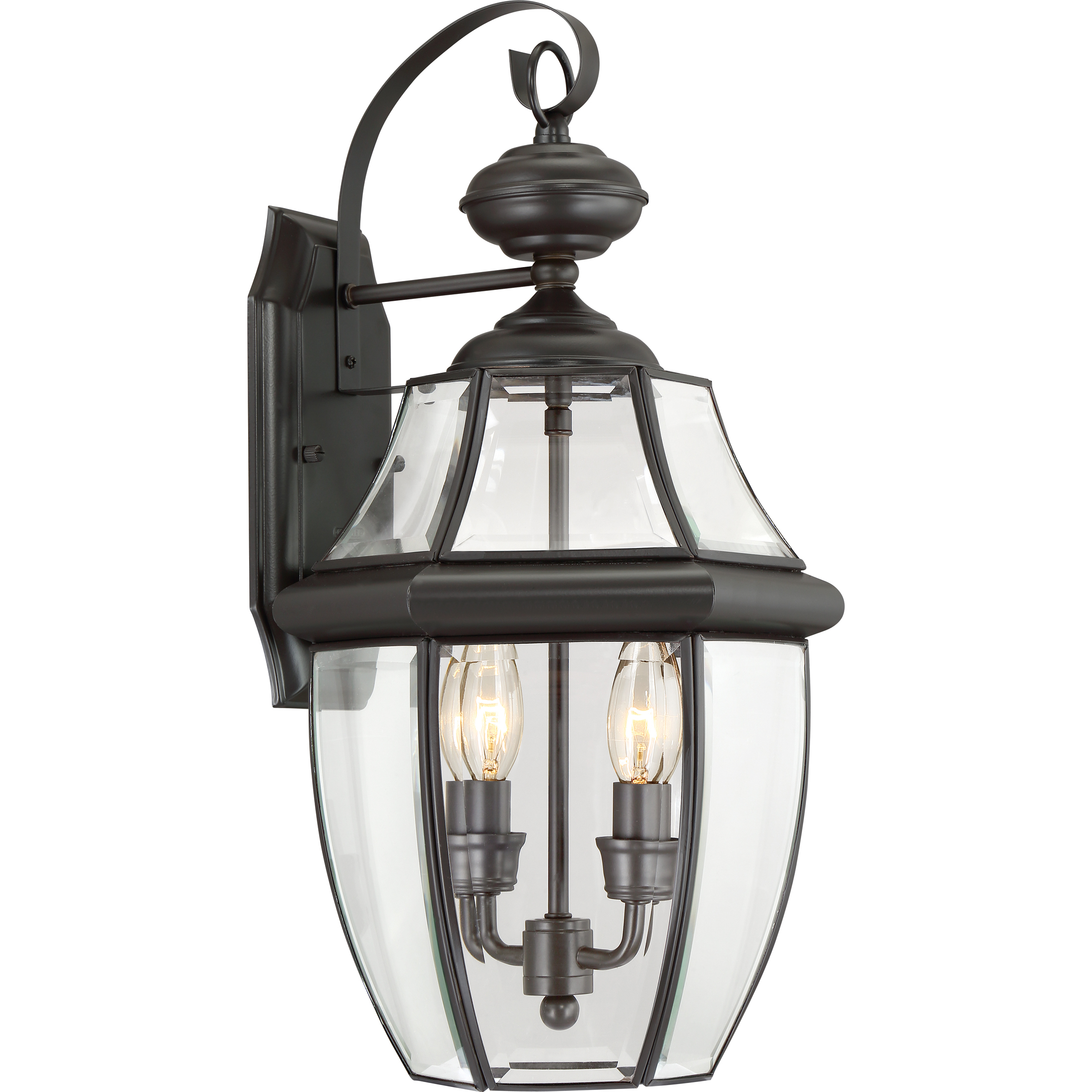 Quoizel Lighting Newbury 2 Light Outdoor Wall Lantern in Medici