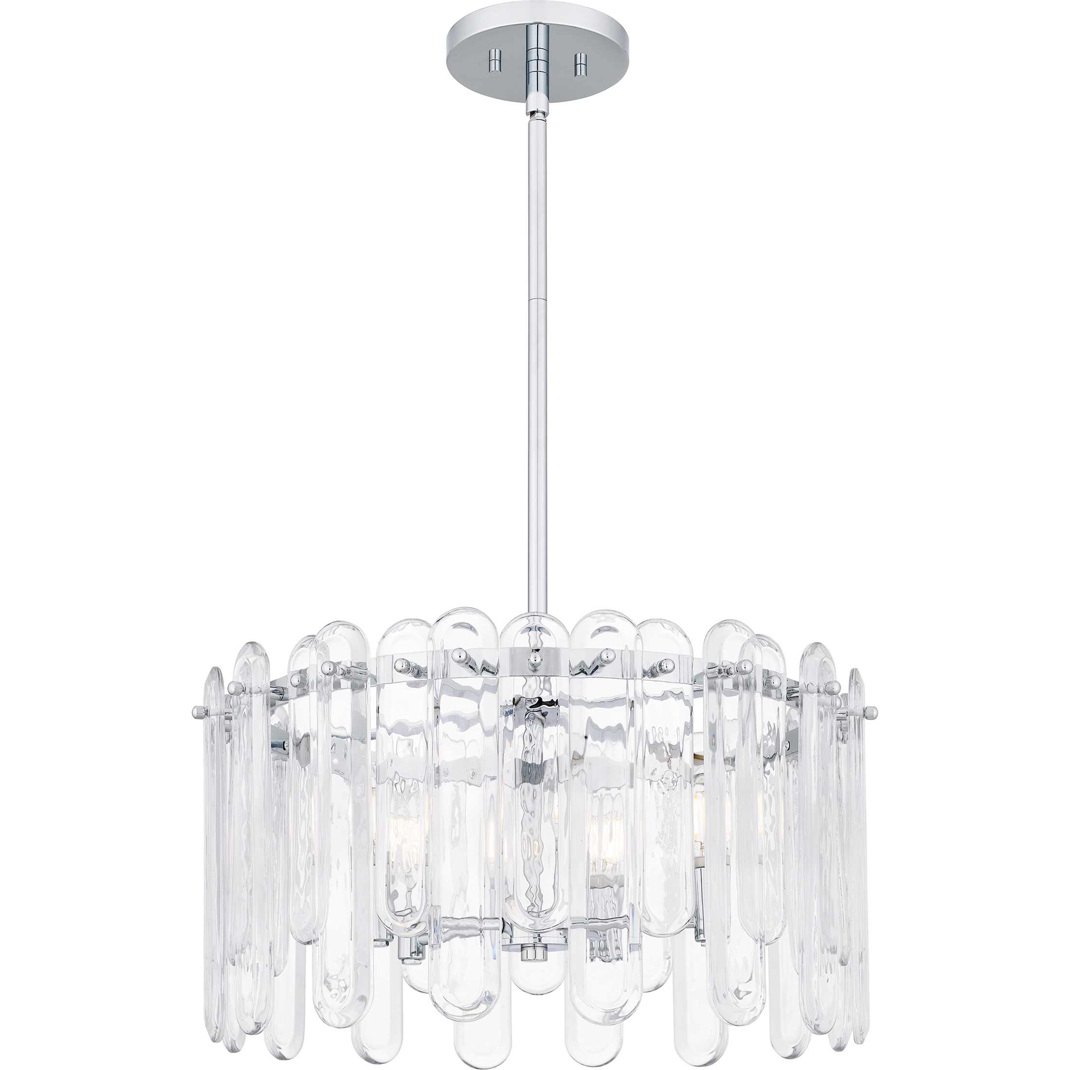 Stiles 5 Light 20.25 inch Polished Chrome Pendant Ceiling Light, Large