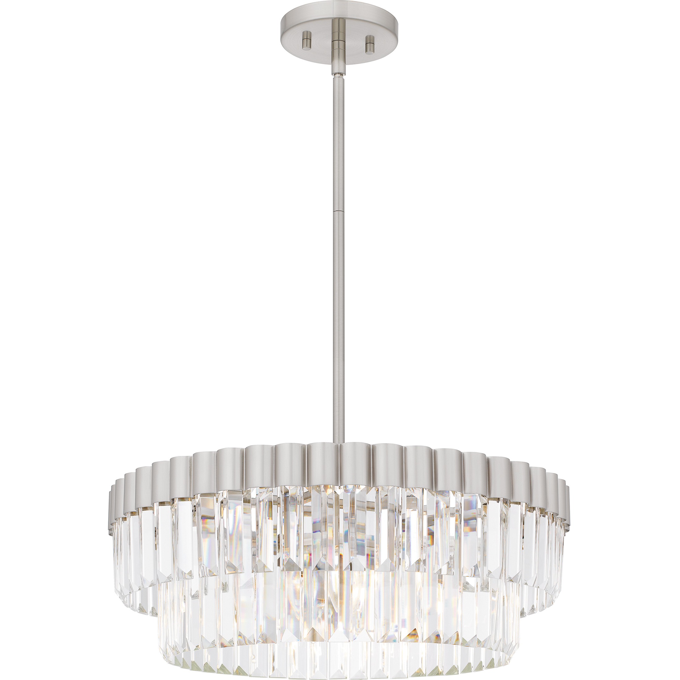 Quoizel QP6742BN Starlight 4 Light 18.5 inch Brushed Nickel