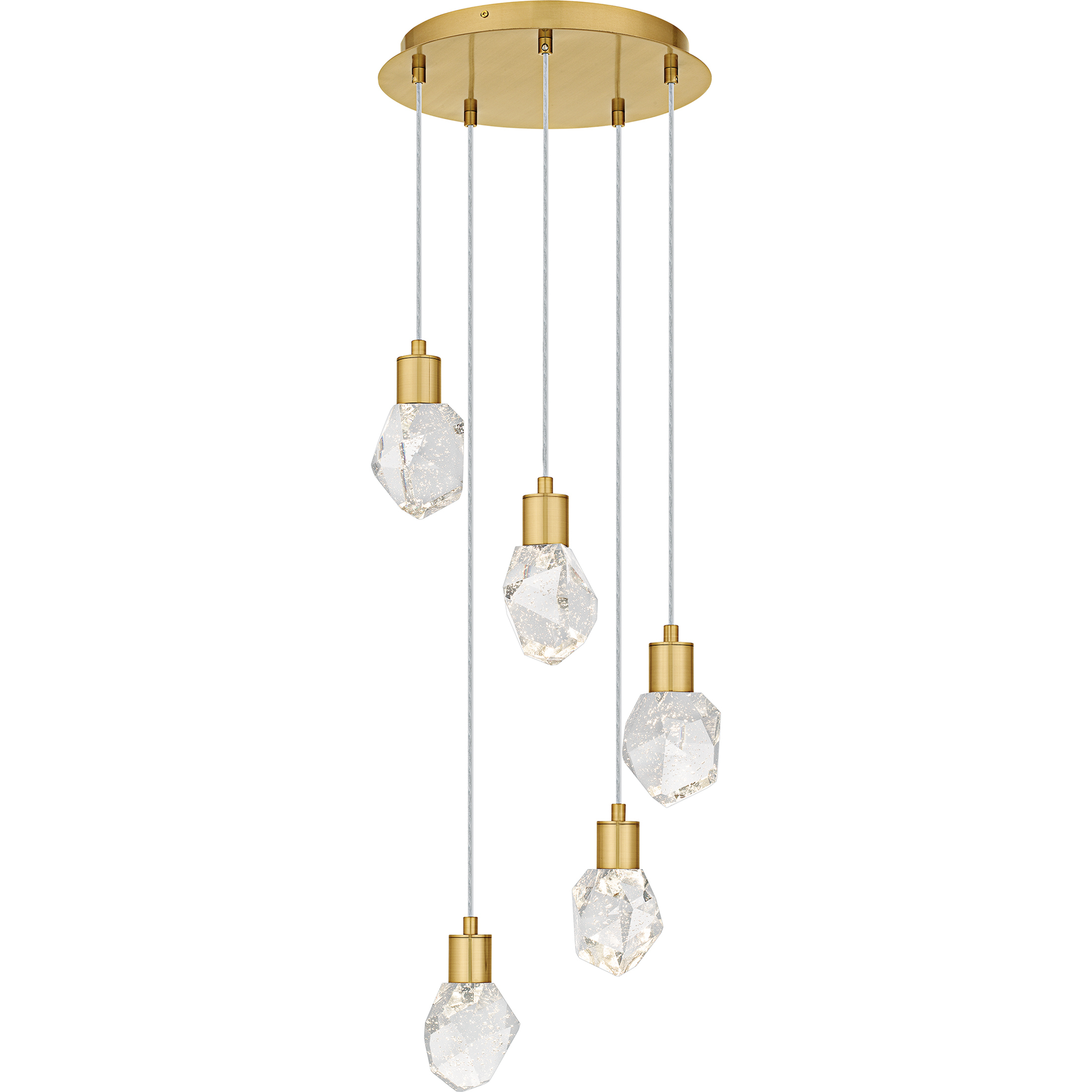Quoizel PCSKY1812BRG Skye LED 14.5 inch Brushed Gold Pendant