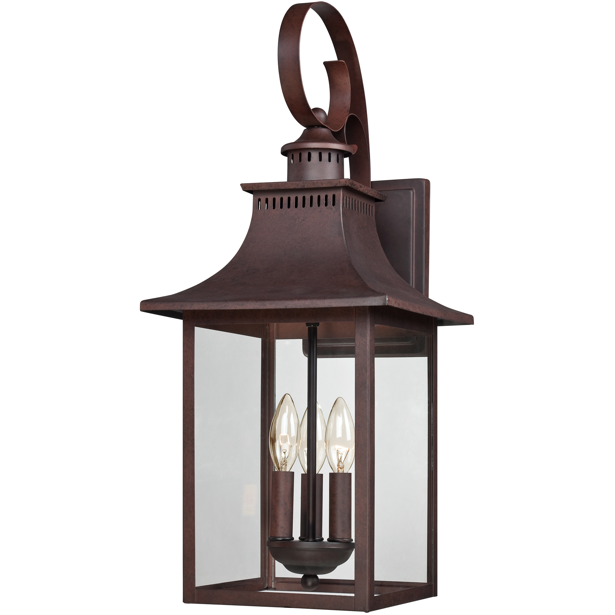 Quoizel Lighting Chancellor 3 Light Outdoor Wall Lantern in
