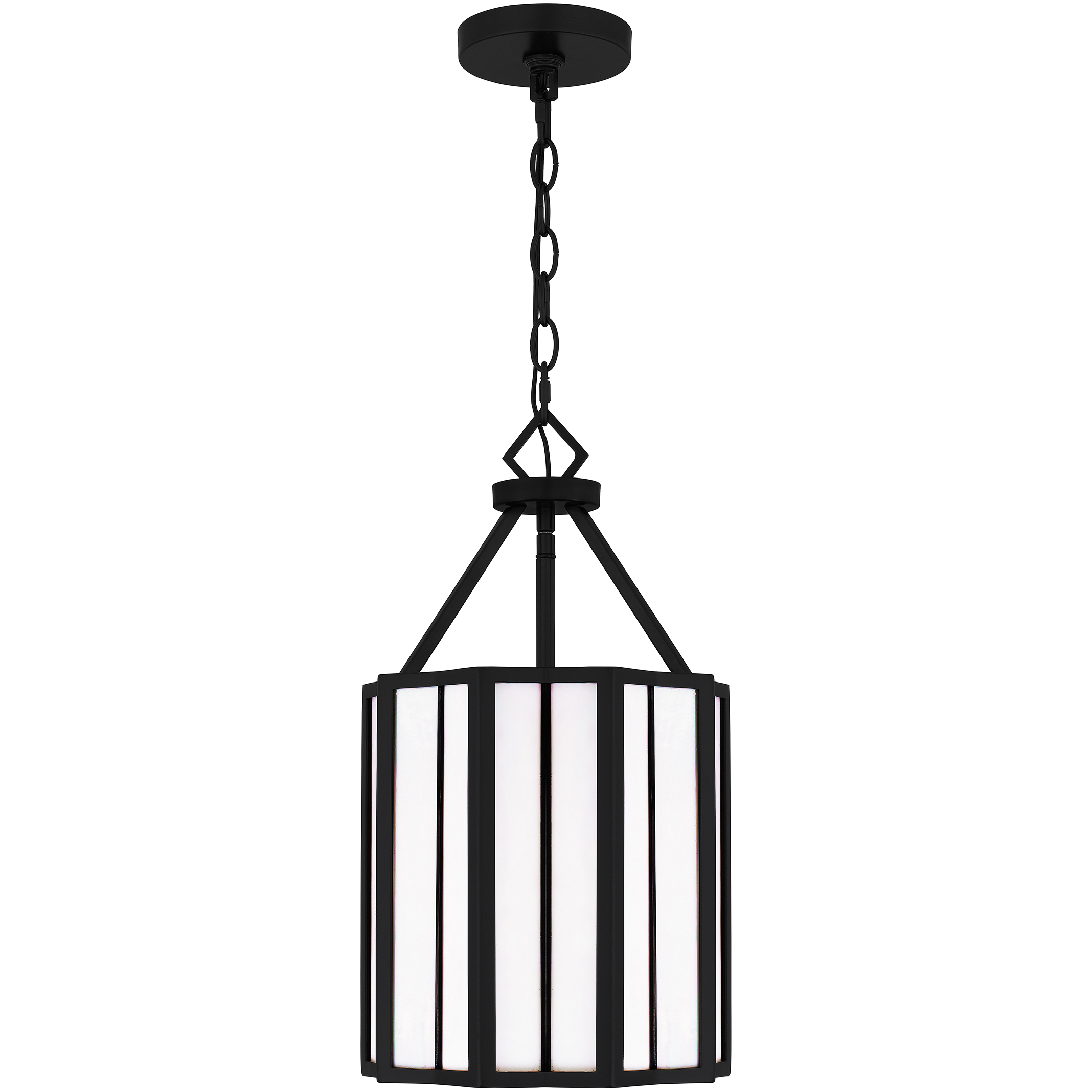 Martinique 3 Light 9.75 inch Matte Black Mini Pendant Ceiling Light, Small