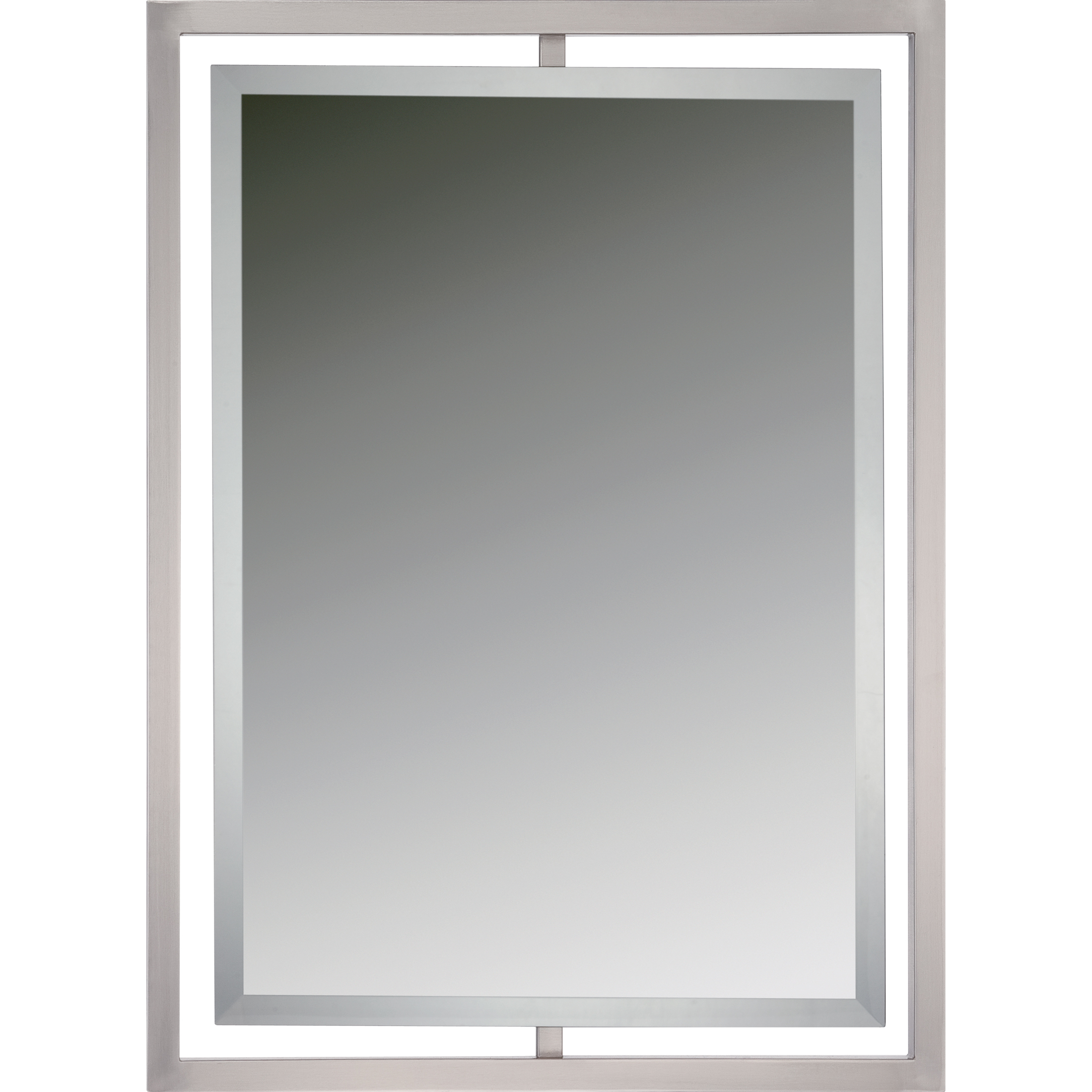 Quoizel QR1857BN Marcos 32 X 24 inch Brushed Nickel Wall Mirror