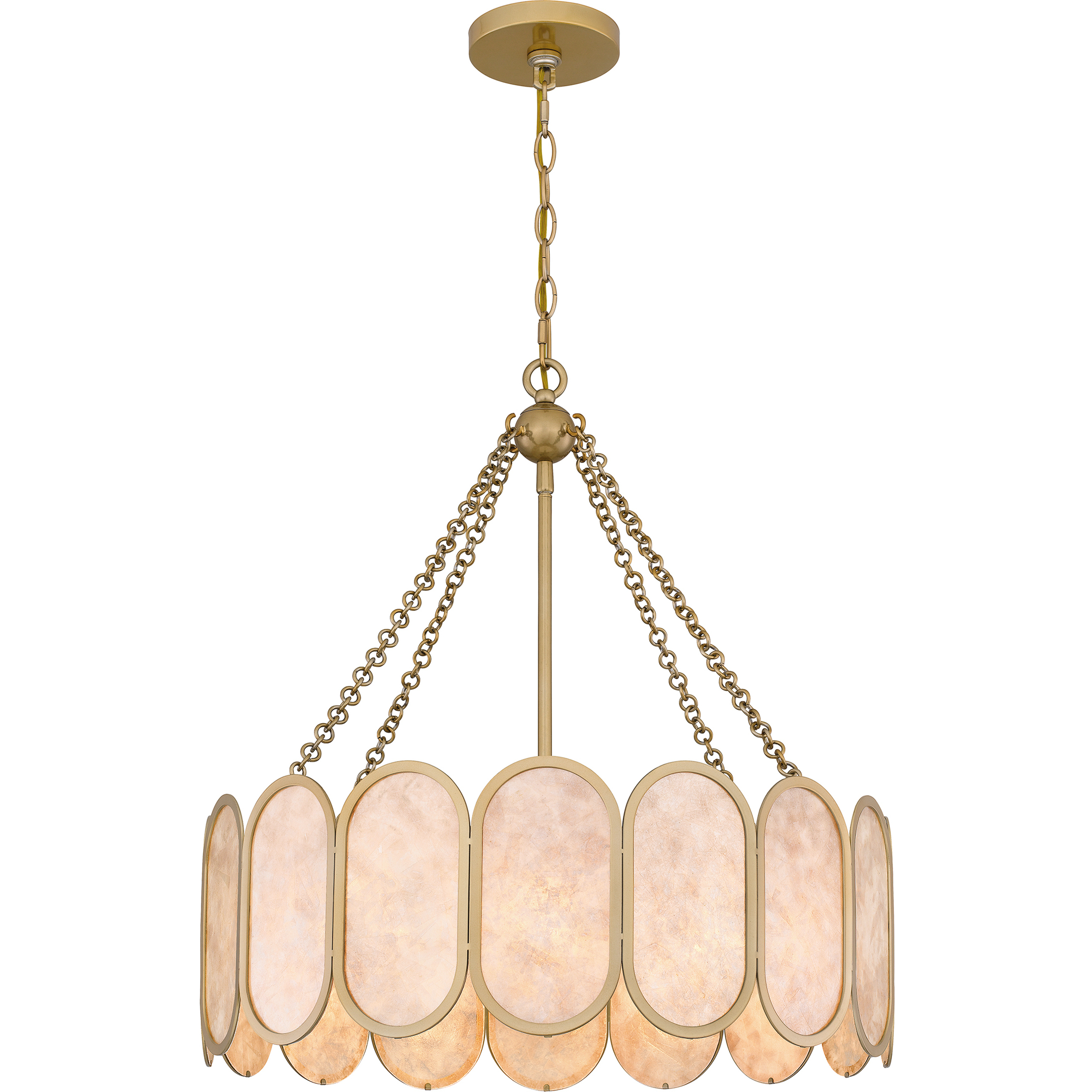 Amalia 4 Light 22 inch Light Gold Pendant Ceiling Light