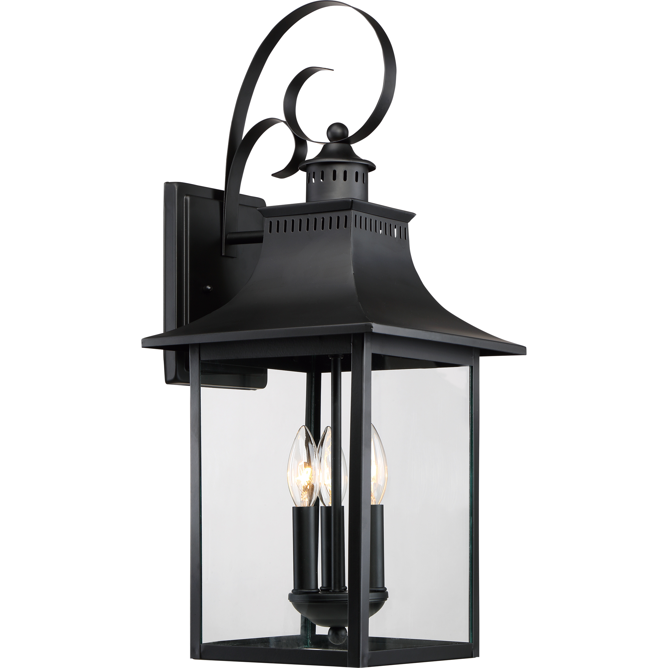 Quoizel wall lantern top
