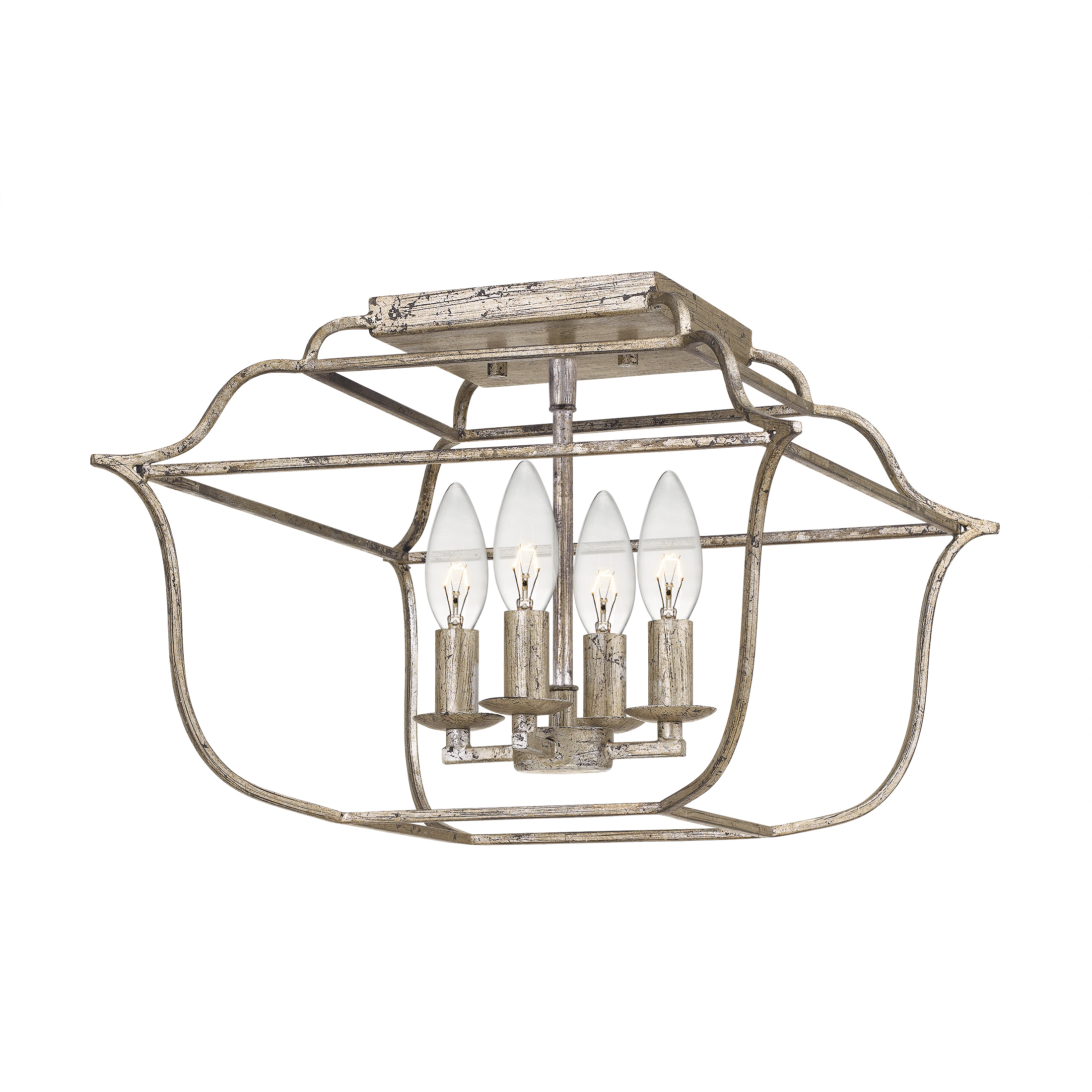 Quoizel GLY1714CS Gallery 4 Light 14 inch Century Silver Quoizel GLY1714CS Gallery 4 Light 14 inch Century Silver
