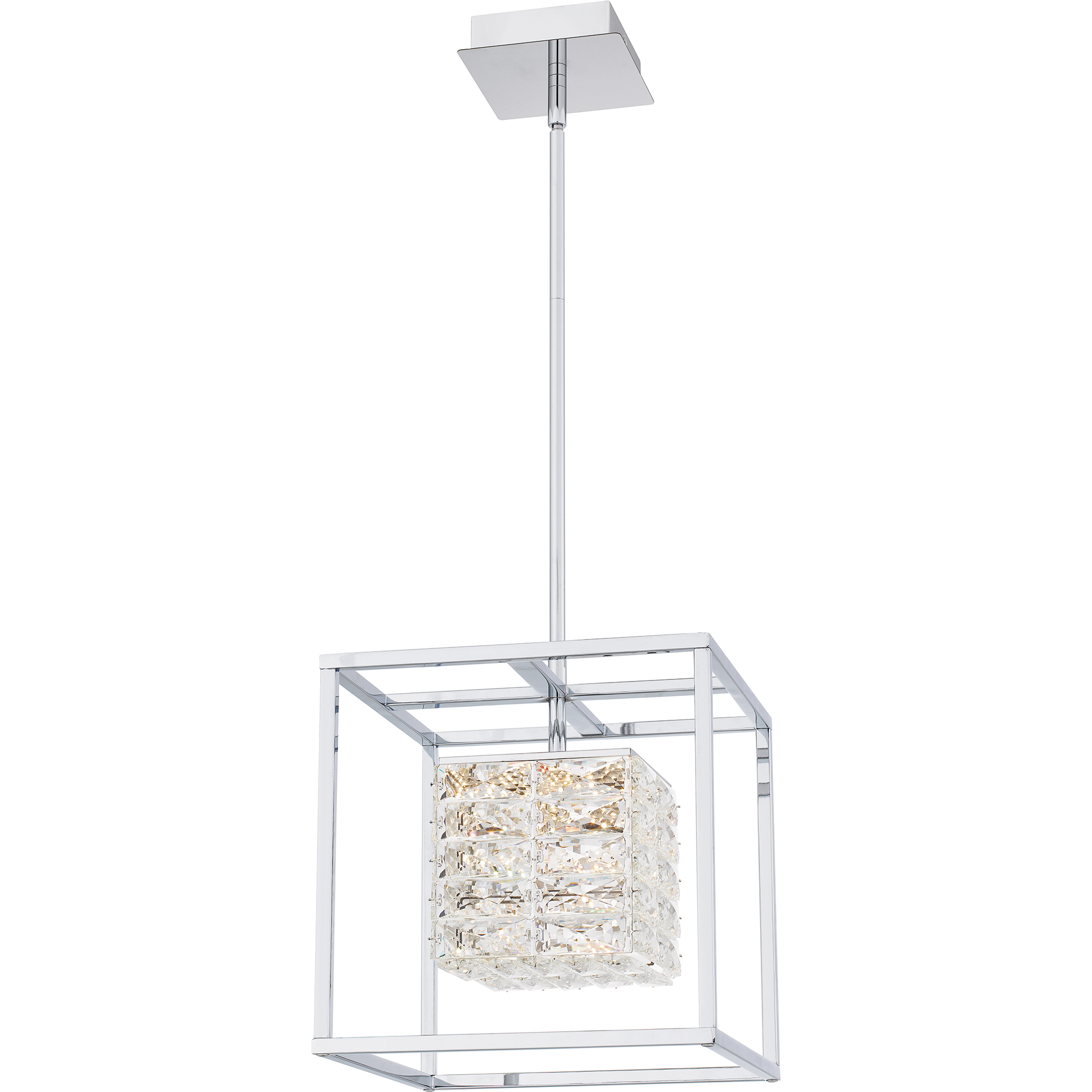 Quoizel PCDZ2812C Dazzle LED 11.75 inch Polished Chrome Pendant